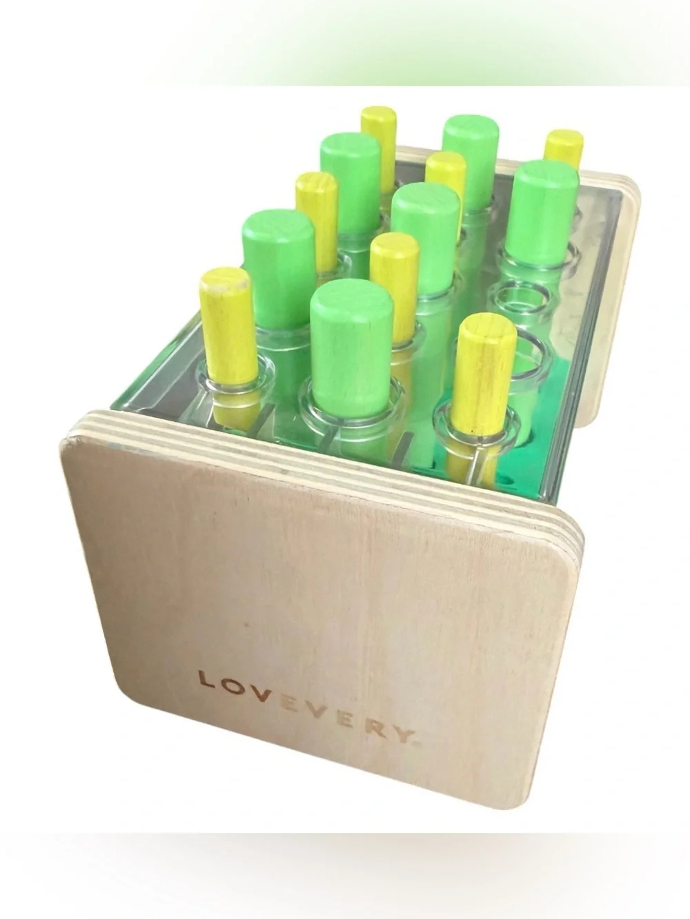 LOVEVERY Wooden Posting Stand Pegs 22-24 Months Companion Play Kit MISSING PCS